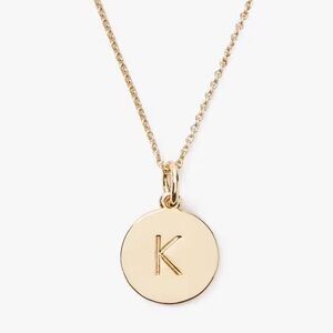 Kate spade k initial one in a million necklace